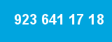 923 641 17 18 923 641 17 18